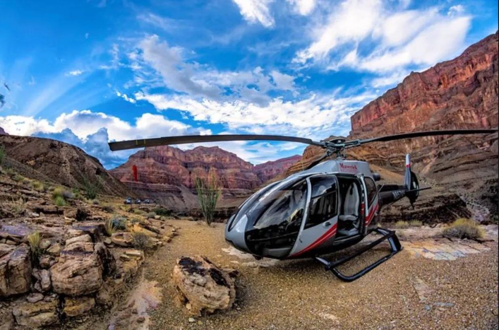 Flyg helikopter i Las Vegas